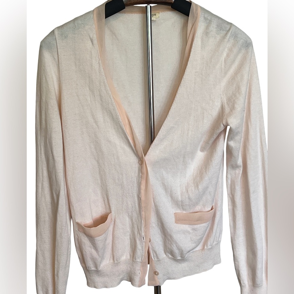 J. Crew Soft Pink Knit Sweater